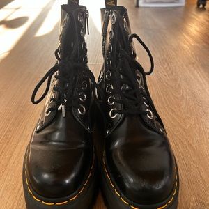 Jaden Max Platform Doc Martens